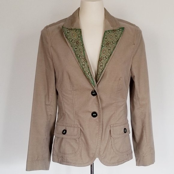 Vintage Brushed Corduroy Blazer (S/M) - Picture 2 of 8